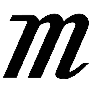 Marucci M Aufkleber - Verschiedene Größen und Farben erhältlich - Leichtathletik Baseballschläger Benutzerdefinierte Leistung