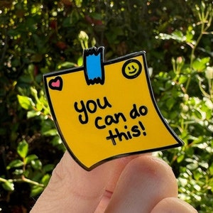 You Can Do This Enamel Pin, Motivational Pin