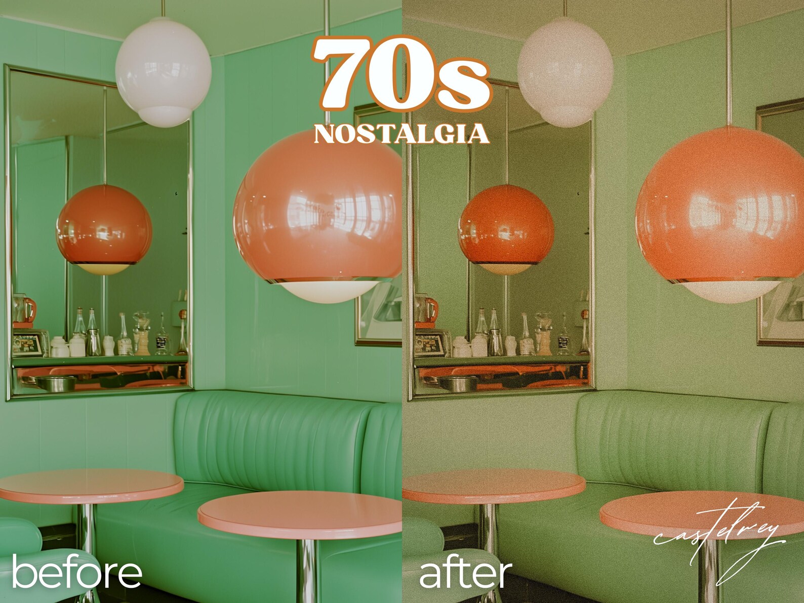 15 70s Nostalgia Lightroom Presets for Mobile and Desktop: Retro Film ...