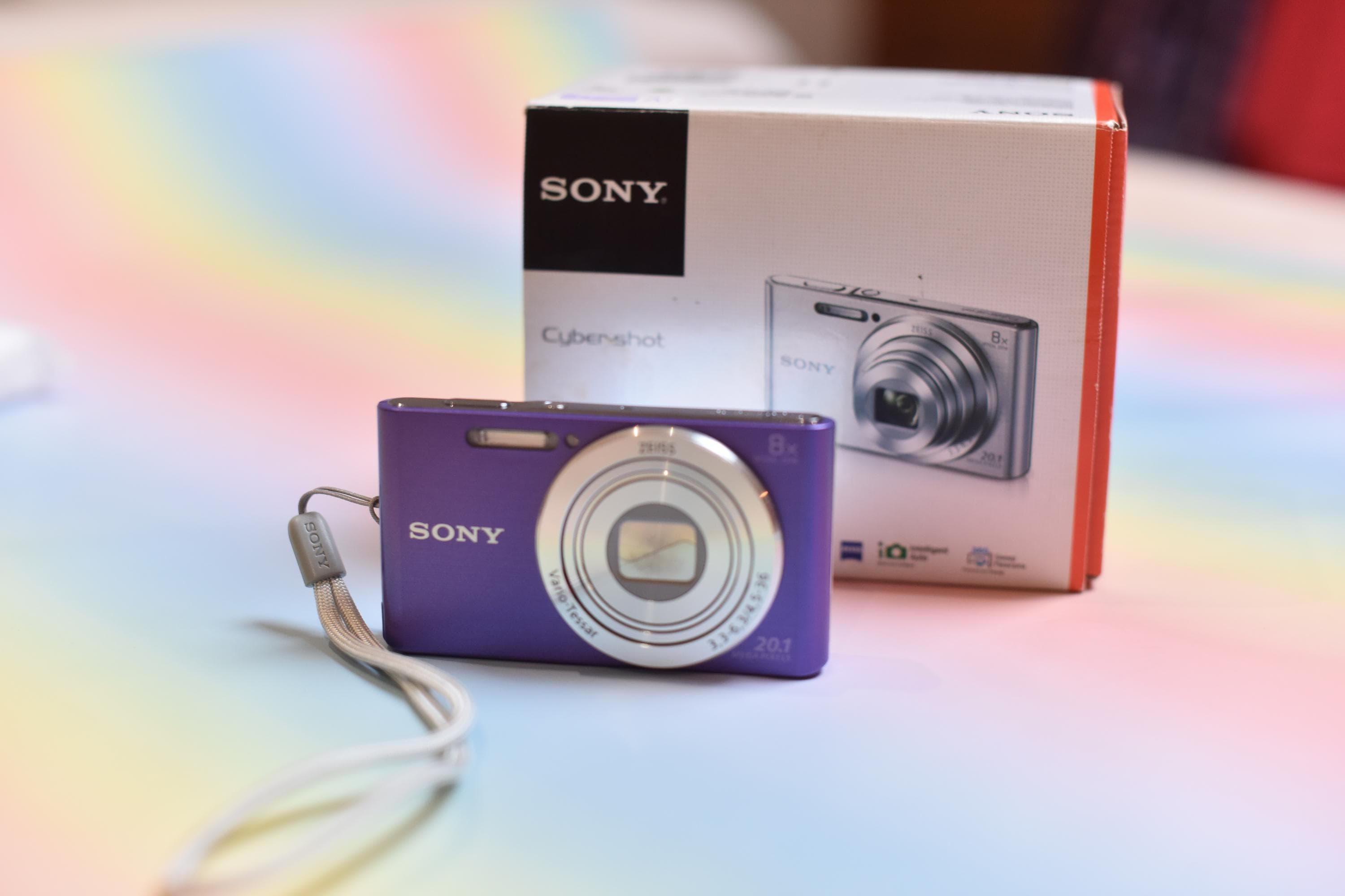 SONY DSC-W830 紫色 コンパクトデジタルカメラ#119 Rare Purple Sony Cyber-shot DSC-W830: 20.1 MP Y2K Digicam