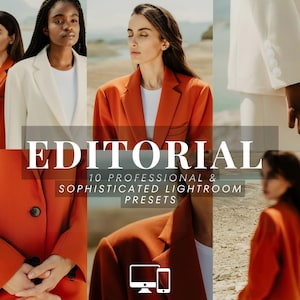 Editorial Lightroom Presets: Professional Fashion Photography Filters