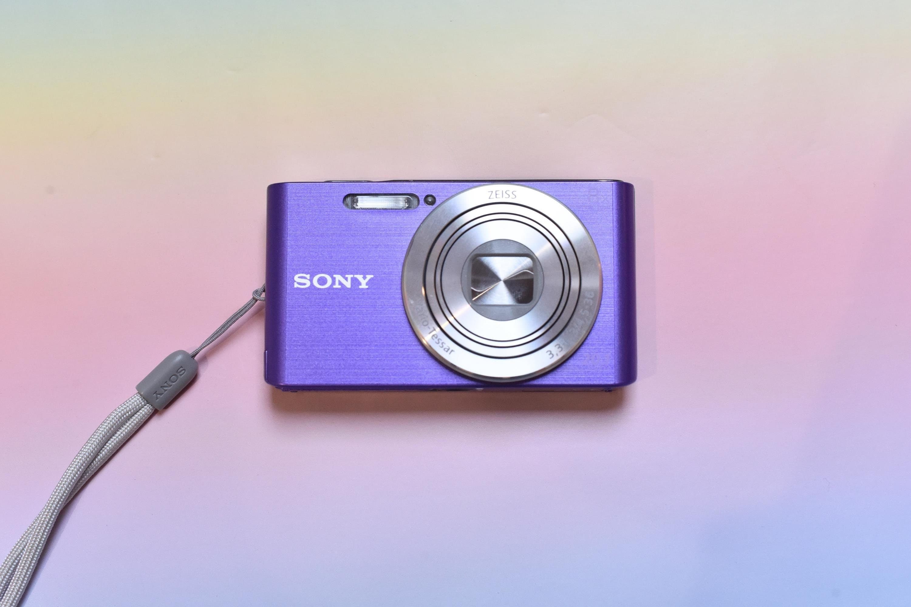 SONY DSC-W830 紫色 コンパクトデジタルカメラ#119 Rare Purple Sony Cyber-shot DSC-W830: 20.1 MP Y2K Digicam