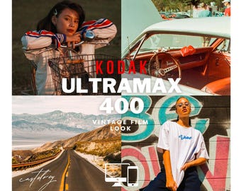 Kodak UltraMax 400 Lightroom Presets: Vibrant Retro Film Tones for Mobile & Desktop
