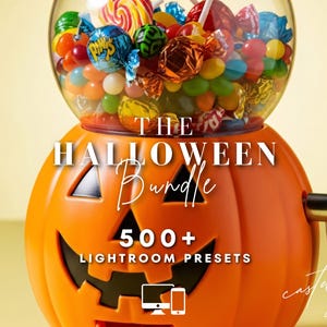 Halloween Lightroom Presets Bundle: Gruselige Familienfotos, gespenstische Instagram Filter (Mobile & Desktop)