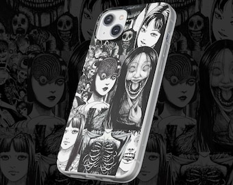 Spooky Junji Ito Phone Case - Perfect for a Creepy Halloween Vibe!