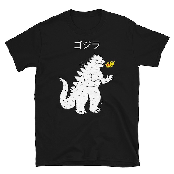 '98 USA GODZILLA KIRIN LAGERコラボTシャツ Godzilla Shirt, Gojira, Japanese Shirt, Osaka, Tokyo