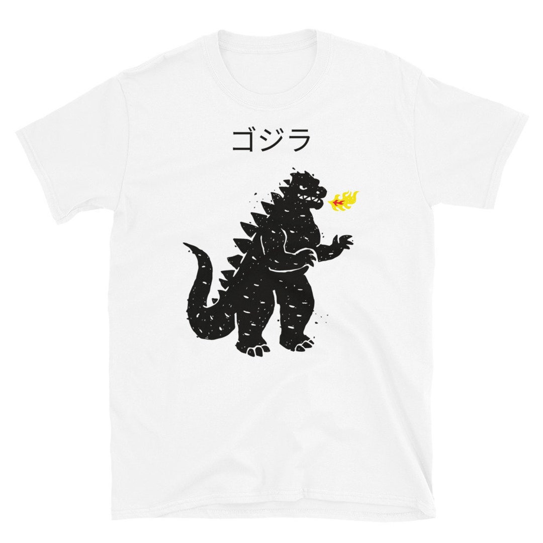Godzilla Shirt, Gojira, Japanese Shirt, Osaka, Tokyo