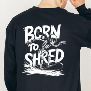 Snowboard Sweatshirt, Snowboarding Hoodie, Gift For Snowboarder, Snowboard Shirt, Snow Gift, Mountain Sweater, Winter Sports Pullover Jumper