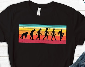 Funny Soccer Evolution T-Shirt, Football Gift for Son