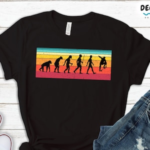 Skateboarding Evolution Shirt, Vintage Skateboard T shirt, Skateboarder Tee Tank top, Skateboarding Sweatshirt Hoodie, Retro Skater Gifts