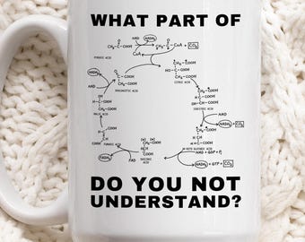 Biology Mug, Custom Funny Science Gift for Biologist, Biochemistry Teacher Gift, Medical Student Mug Personalized