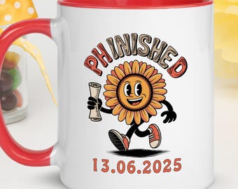 Custom PhD Mug, PhD Graduation Mug, Gift For PhD Student, Personalized PhD Mug, Custom Doctorate Mug, New Doctor Gift, Funny Dr Mug