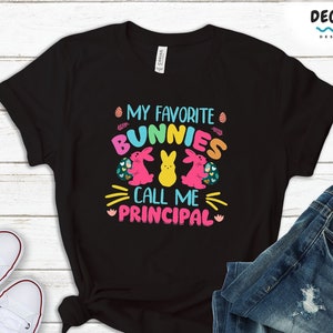 School Principal Easter Tshirt, Easter Celebration Gift, Hip Hop Bunny Rabbit Tee, Teacher Spirit Shirt, Easter Peeps Sweatshirt Hoodie