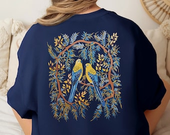 Budgie Sweatshirt, Budgerigar Shirt, Bird Lover Hoodie, Bird Watcher Gift, Budgie Owner T Shirt, Gift for Budgie Mom, Bird Pet Owner Gift