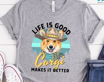 Corgi Lover Shirt, Corgi Mom Gift, Funny Corgi Tee, Pembroke Welsh Corgi Owner Shirt, Corgi Dog Lover Tank Top, Corgi Dad Sweatshirt Hoodie