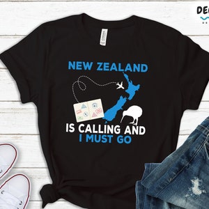 New Zealand Shirt, Vacation Gift Women, Travel Sweatshirt, Cruise Family Tshirt, Surprise Trip Reveal Coworker Holiday Hoodie Solo Traveller