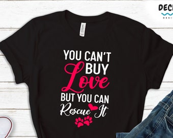 Animal Rescue Shirt, Saving Animals Sweatshirt Hoodie, Dog Rescue Gift, Pet Adoption T-shirt, Cat Rescue Tshirt, Gift for Animal Lover