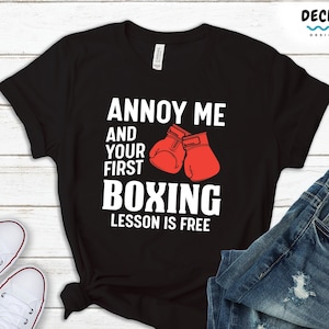 Funny Boxing Shirt, Boxing Sweatshirt, Fitness Clothing, Boxing Fan Tank Top, Women&#39;s Boxing Sweater, Coach Gift for Men, Boxing Girl Hoodie