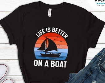 Sailing Lover Gift, Sail Boat Tshirt Men, Nautical Sweatshirt, Boat Captain Hoodie, Boating Gift Women, Funny Sailing Shirt, Sailing Gift