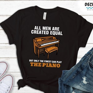 Piano Teacher Shirt, Pianist Gift For Him, Music Sweatshirt, Musician Hoodie, Dad Birthday Tshirt, Piano Student Gift, Piano Player Tank Top