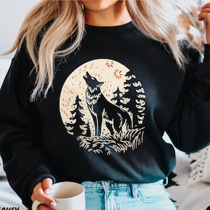 Howling wolf sweater hotsell
