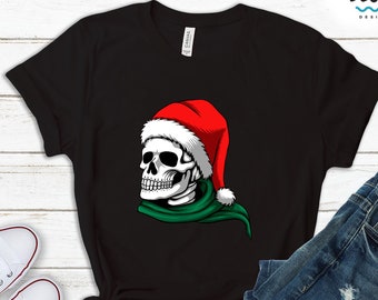 Skull Santa Hoodie - Etsy