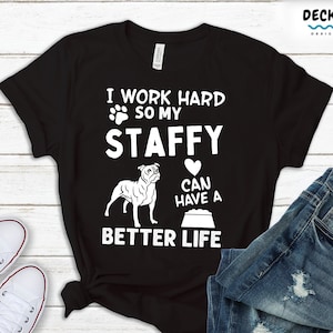 Staffy Mum Pyjamas Pj s Dog Lover Staffordshire Bull Terrier Etsy