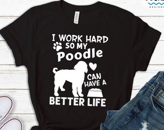 Poodle Mom Shirt, Dog Lover Gift, Funny Pet Shirt