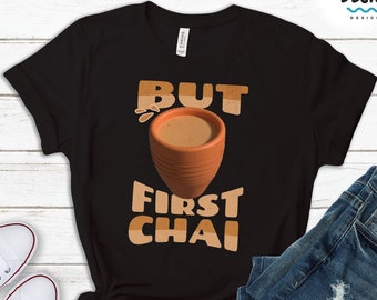 Chai Lover T-shirt, Gift For Tea Lover, Indian Chai Sweatshirt, Funny Chai Hoodie, Desi Chai Shirt, Chai Drinker Gift, Masala Chai Tshirt