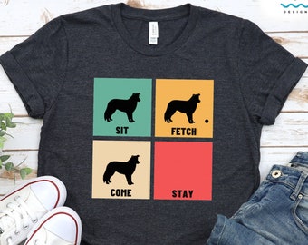 Border Collie Shirt, Gifts For Dog Lovers, Border Collie Mom Gift, Border Collie Sweatshirt Hoodie, Dog Owner Tshirt, Dog Walker Sweater