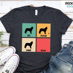 Border Collie Shirt, Gifts For Dog Lovers, Border Collie Mom Gift, Border Collie Sweatshirt Hoodie, Dog Owner Tshirt, Dog Walker Sweater
