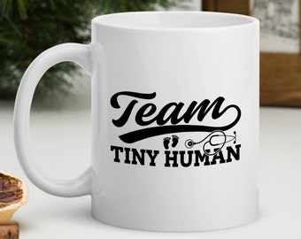 Kubek na kawę z motywem pielęgniarki z drużyny Tiny Human, spersonalizowany prezent