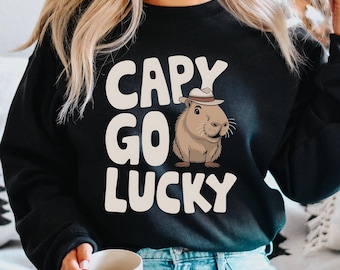 Capybara Sweatshirt, Funny Capybara Shirt, Capybara Hoodie, Capybara Crewneck Sweater, Capybara Lover Gifts Clothing, Capybara Graphic Tee