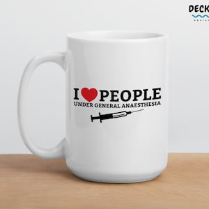 Anesthetist Mug, Funny Nurse Gift, Anesthesiologist Gift, Custom Coffee Mug, Anesthetic Doctor Graduation, Personalised Anesthesiology Cup