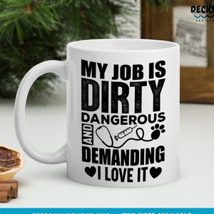 Taza veterinaria, regalo de enfermera veterinaria, regalo de tecnología veterinaria, regalo de médico animal, taza de café personalizada divertida, futura copa veterinaria, regalo de agradecimiento veterinario