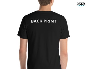 Additional Back Embroidery Custom Shirt, Jumper, Hoodie