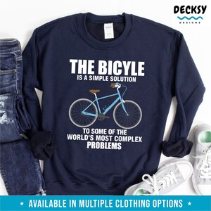 Bicyclist Sweatshirt Gift, Cycling Shirt Men, Biking T-Shirt, Gift For Cyclists, Bicycle Racer Tank Top, Mountain Biking Dad, Cycle Tee XXL