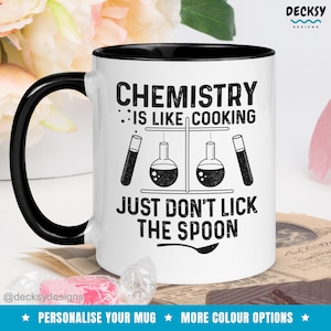 Chemistry Gift, Chemistry Mug, Funny Scientist Mug, Science Student Teacher Gift, Custom Organic Chemistry Mug, Chemistry Professor Gift