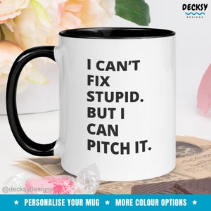 Sales Team Gift, Sales Rep Mug, Custom Entrepreneur Mug, Funny Marketing Assistant Cup, Corporate Gift For Boss, Salesperson Business Gift