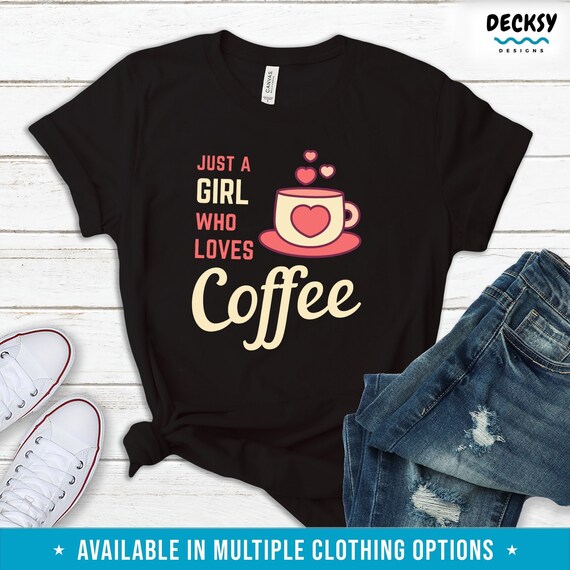 Coffee Lover T-Shirt, Barista Gift, Coffee Addict Tee
