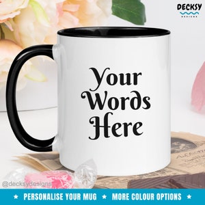 Individuelle Kaffeetasse, personalisierte Tasse, Individuelle Text-Tasse, Individuelles Logo-Tasse, Individuelles Design-Tasse, Individuelle Foto-Tasse, Individueller Namens-Geburtstagsgeschenk