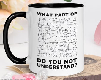 Physics Mug, Science Teacher Gift, Custom Physics Teacher Mug, Funny Physics Mug, Personalised Physics Teacher Gift, Physicist Coffee Mug