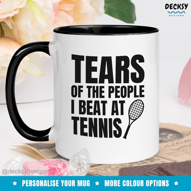 DecksyDesigns Tennis Mug - Thumbnail 4