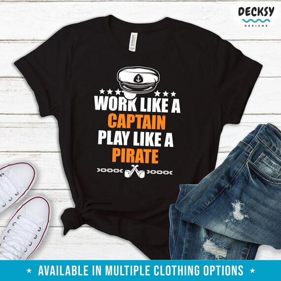 Funny Boating Work Like Captain Play Like Pirate For Boaters Tank Top Funny Boating Work Like Captain Play Like Pirate For Boaters Tank Top