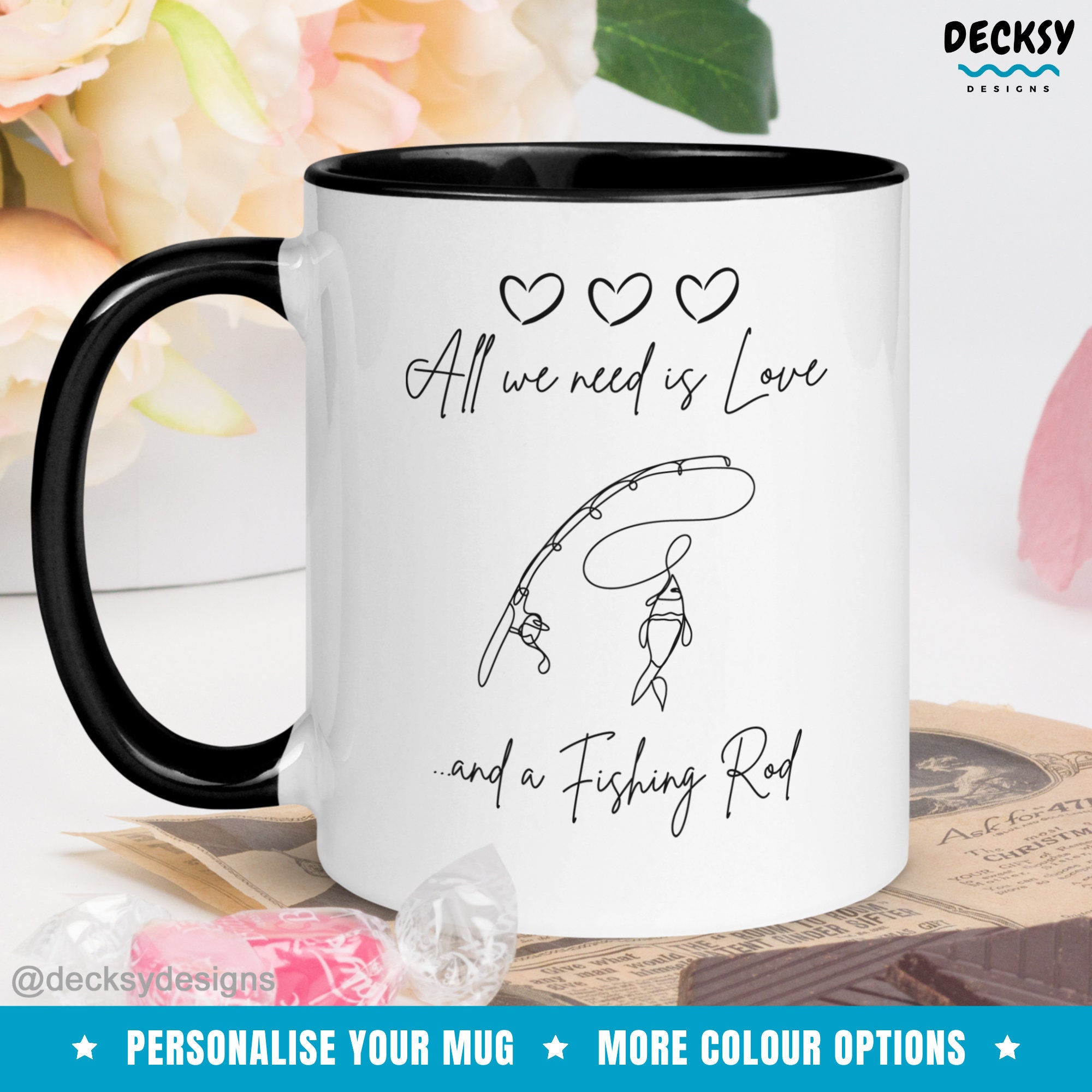 Mug Chasse Pêche Apéro - Hommes - Mug-Cadeau