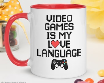 Videospiel-Becher, benutzerdefiniertes Geschenk für Gamer, Gaming-Geschenk für ihn, Teetasse für Gamer-Ehemann-Becher, Geschenk für Bruder, Pc-Gamer-Becher, Gameboy-Kaffee