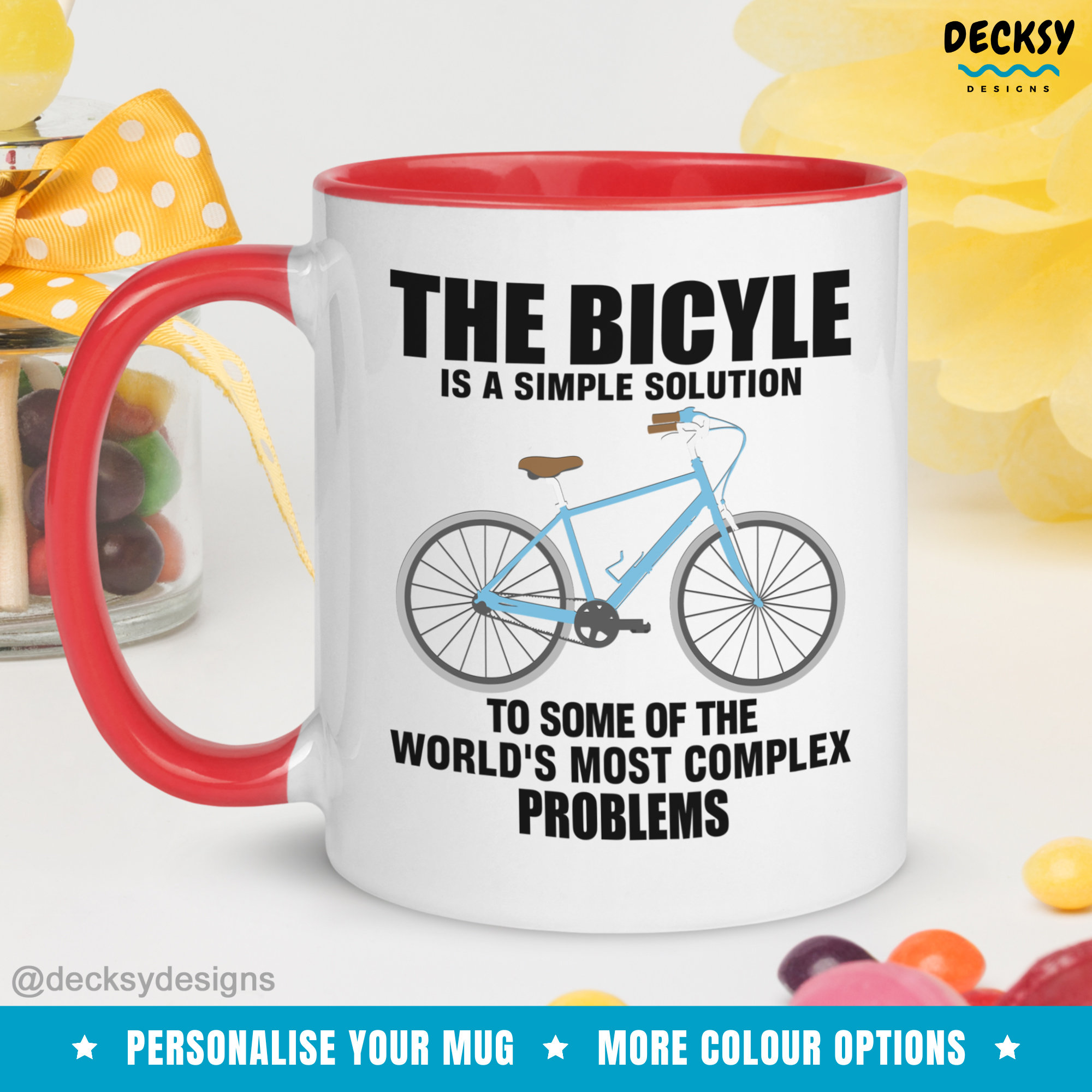 Tazas Para Café Diseño De Bicicleta – Compra Tazas Para Café Diseño De