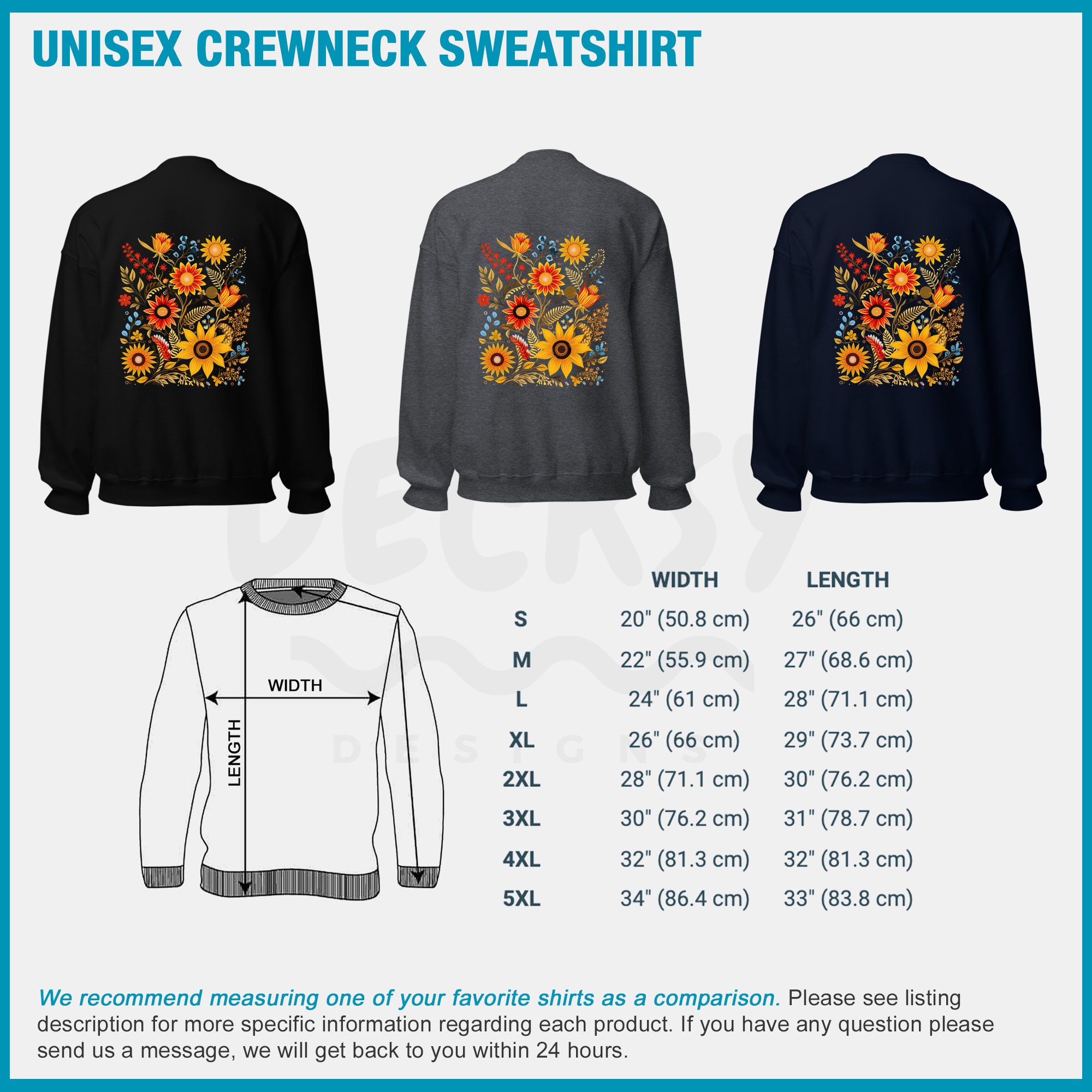 ♡様　BY. FLOWER SWEATSHIRT Sunflower Hoodie, Flower Sweatshirt, Floral Gift for Her
