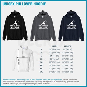 Inspirational Tshirt, Samurai Sword Gift for Student from Teacher, Gym Motivation Shirt, Fitness Sweatshirt, Motivational Workout Hoodie image 9
