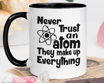 Caneca de café de física, presente personalizado para professor de física, caneca engraçada para professor de ciências, presente para físico, caneca para cientista, caneca de estudante de física